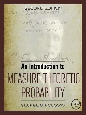 cover image of An Introduction to Measure-Theoretic Probability